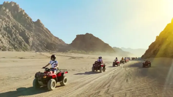 Tour in quad nel deserto di Sinai